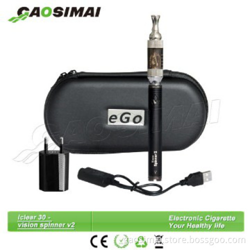 iClear 30 clearomizer with spinner 2 battery wholesale china